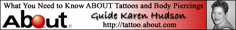 The ultimate resource for information about tattoos, piercings and other forms of body art.